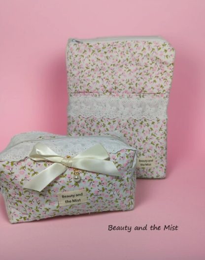 Floral Makeup Bag and Book case - Image 2