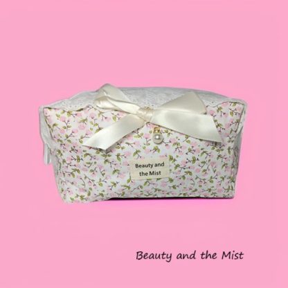 Beauty and the Mist Floral Makeup Bag - Image 3