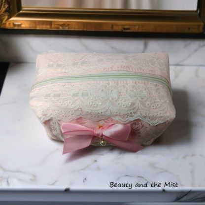 Beauty and the Mist Pink Makeup Bag - Image 2