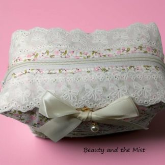 Beauty and the Mist Floral Makeup Bag