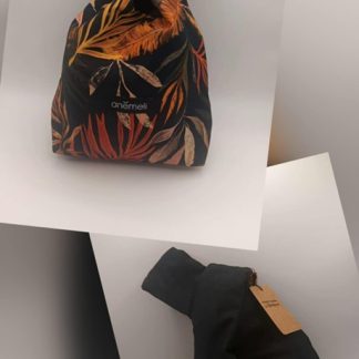 Handmade Anemeli Knot Bag Autumn Leaves