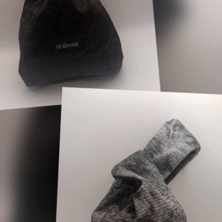 Handmade Anemeli Knot Bag Grey Leopard