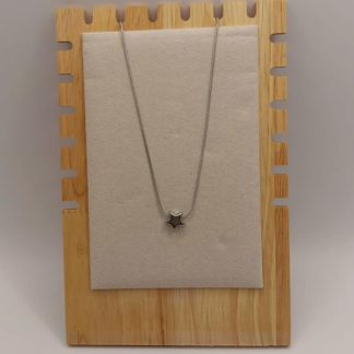 Silver Star Stainless Steel Necklace